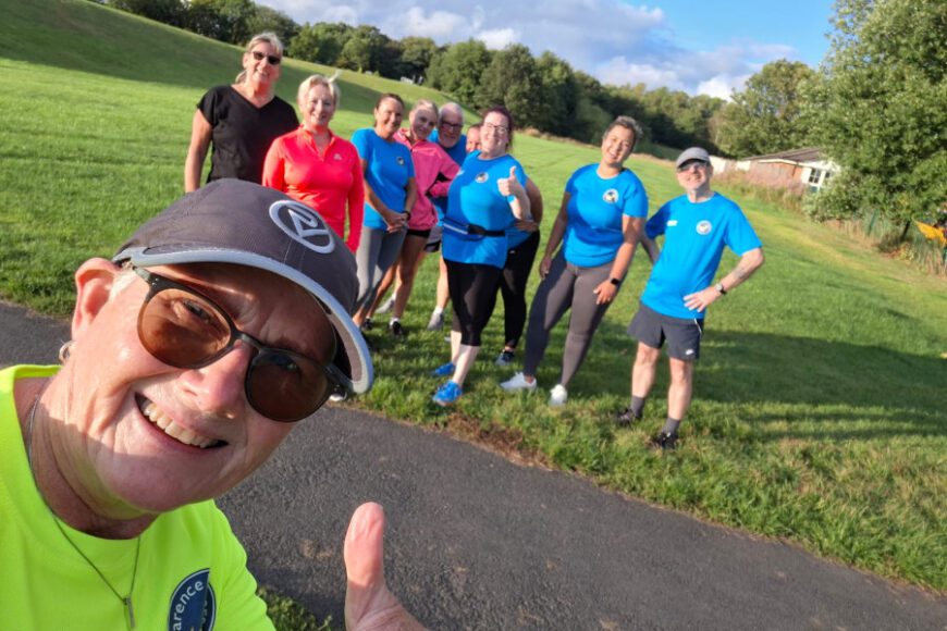 Clarence 3k running group